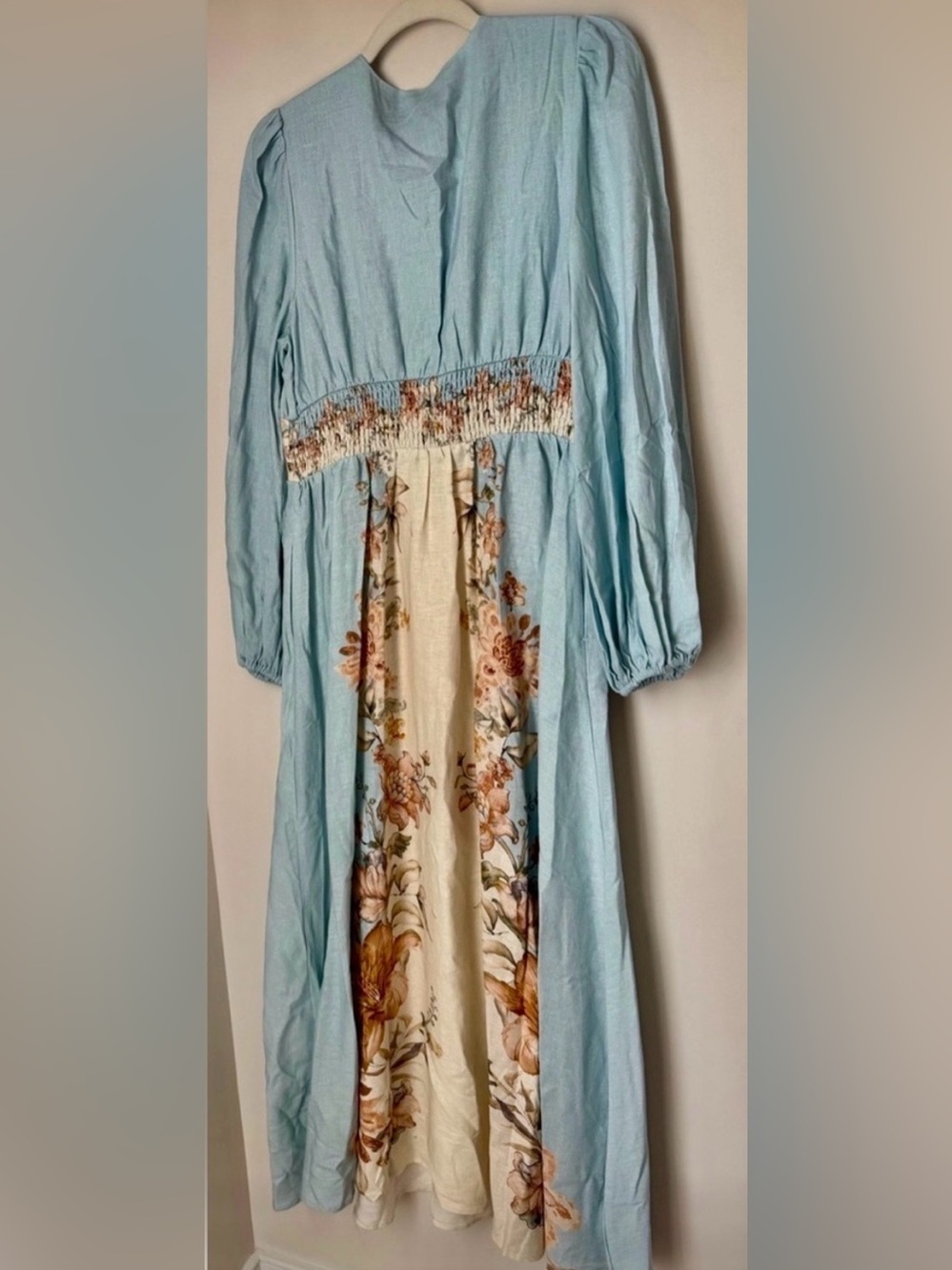 NEW HOUSE OF HARLOW LUXURY LINEN EMBROIDERED ELEGANT DRESS SIZE S - Picture 3 of 14